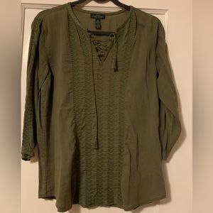 Lauren Ralph Lauren tunic top. Size XS.